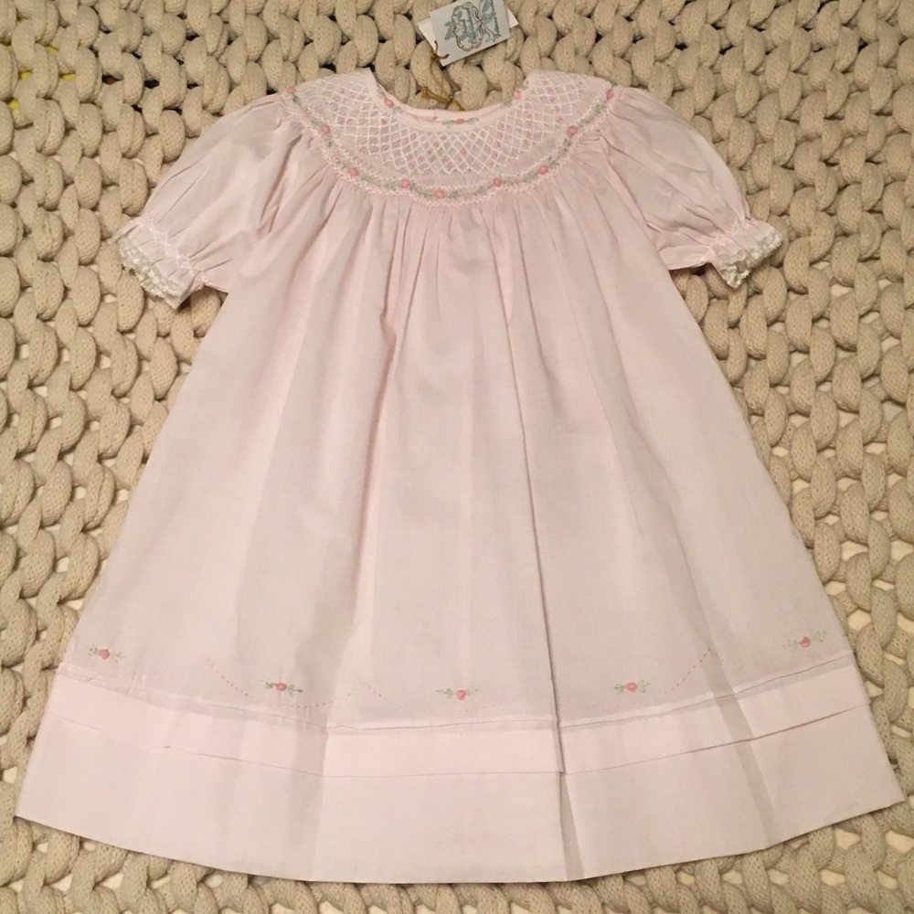 Baby Girl Feltman Brothers Rosette Bishop Dress